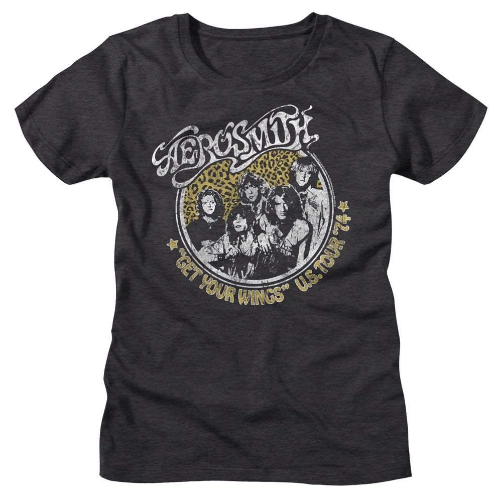 Aerosmith Get Your Wings Official Ladies T-Shirt