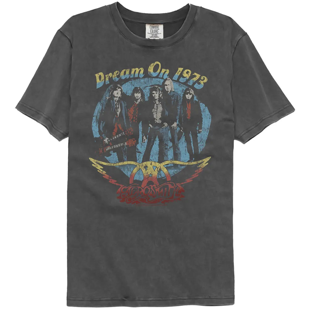 Aerosmith Dream On Official Comfort Colors Washed T-Shirt