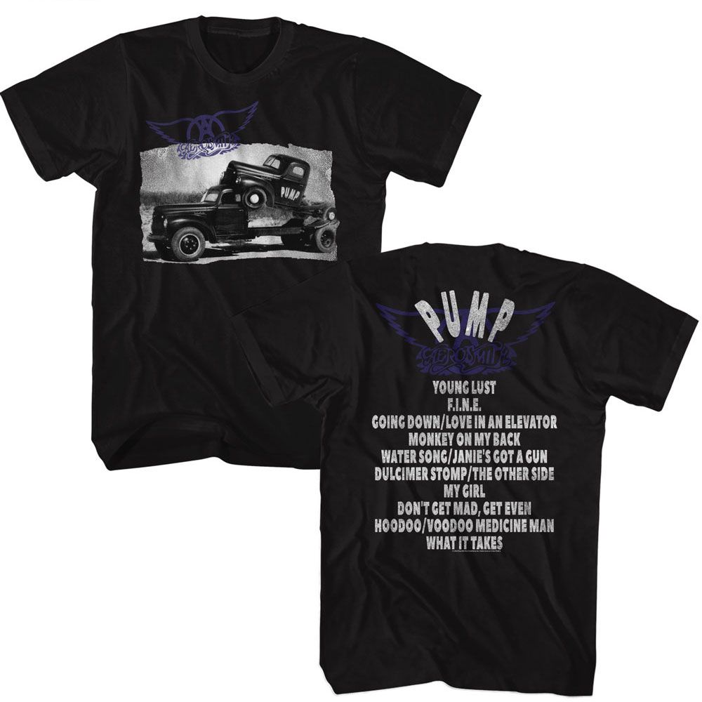 Aerosmith Pump Album Official T-Shirt