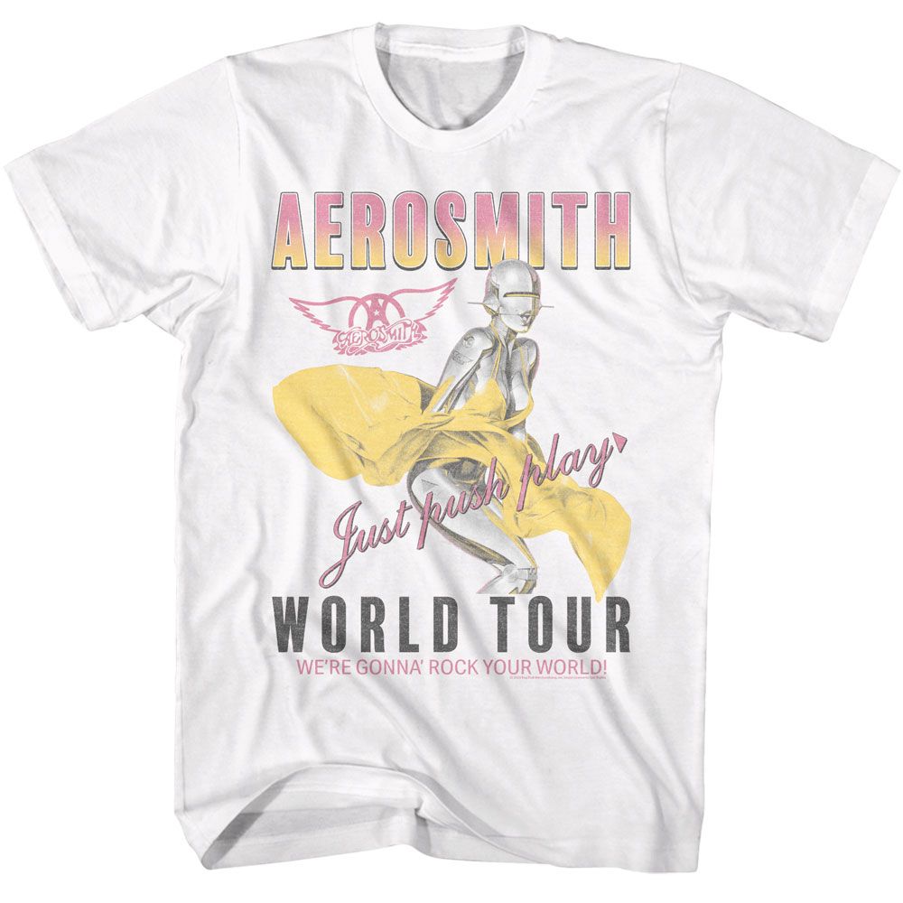 Aerosmith Just Push Play Official T-Shirt