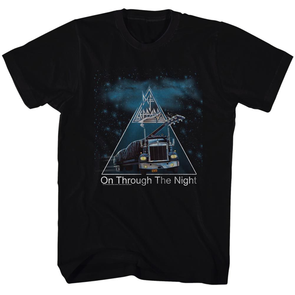 Def Leppard On Through The Night Official T-Shirt