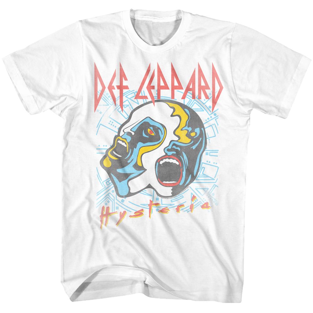 Def Leppard Faces Official T-Shirt