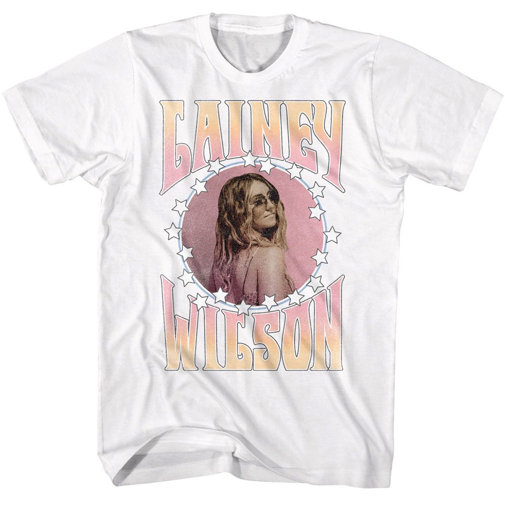 Lainey Wilson Stars Circle Official T-Shirt