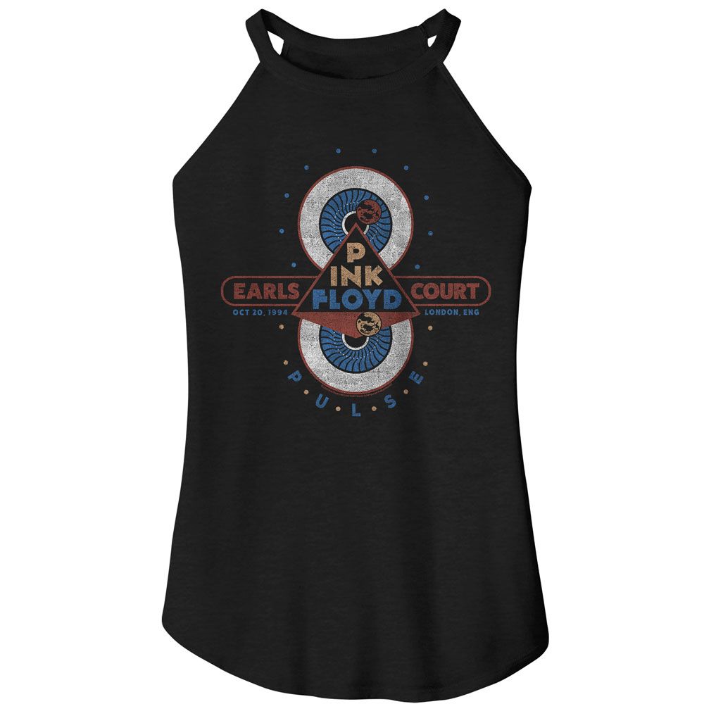 Pink Floyd Pulse Official Ladies Sleeveless Rocker Tank