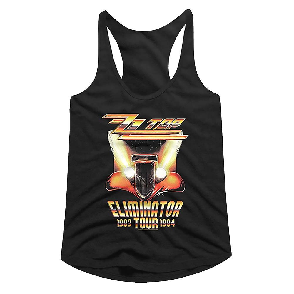 ZZ Top Eliminator Tour Official Ladies Racerback Shirt