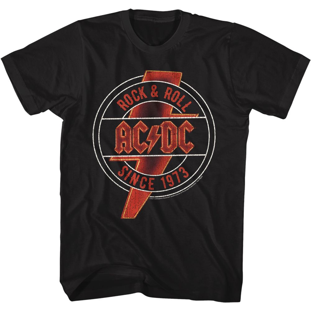 AC/DC Red And Yellow Neon T-Shirt