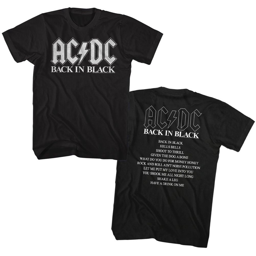 ac dc back in black single