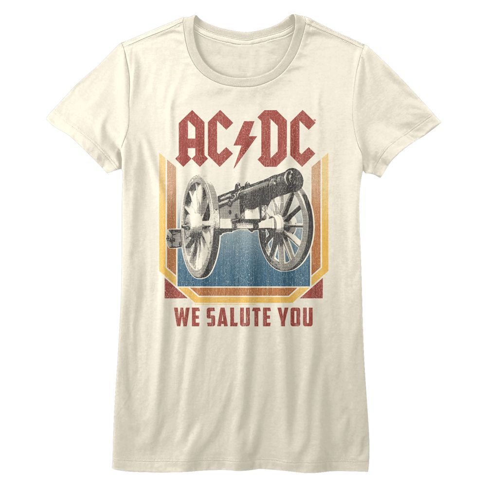 AC/DC Salute Official Ladies T-Shirt