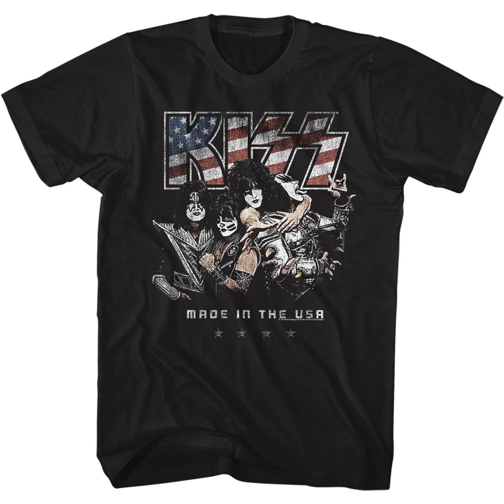 Kiss Made In The USA T-Shirt