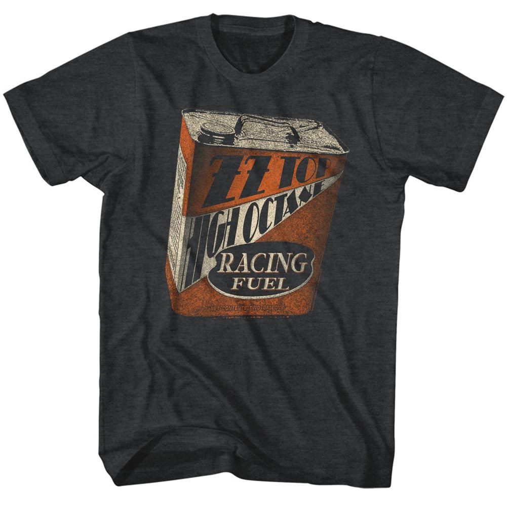 ZZ Top High Octane Racing Fuel Heather T-shirt