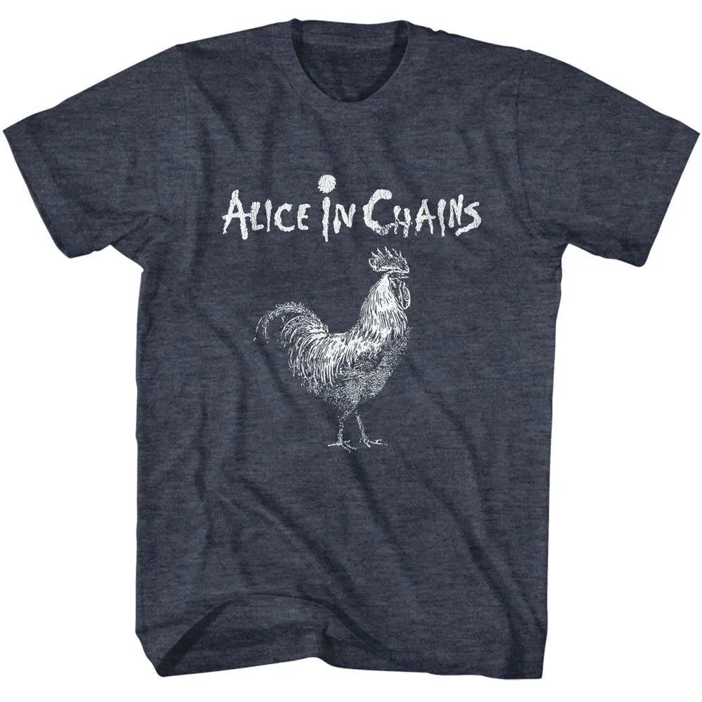 Alice In Chains Rooster Official Heather T-Shirt Medium *Sale