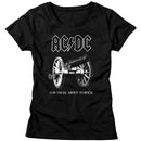 AC/DC About To Rock Official Ladies T-Shirt