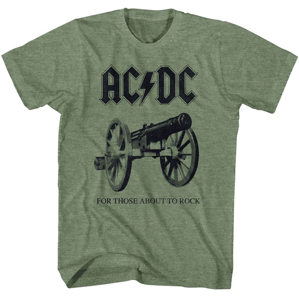 AC/DC About To Rock Heather T-Shirt