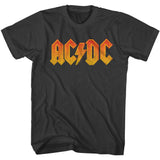 AC/DC Distressed Orange Official T-Shirt