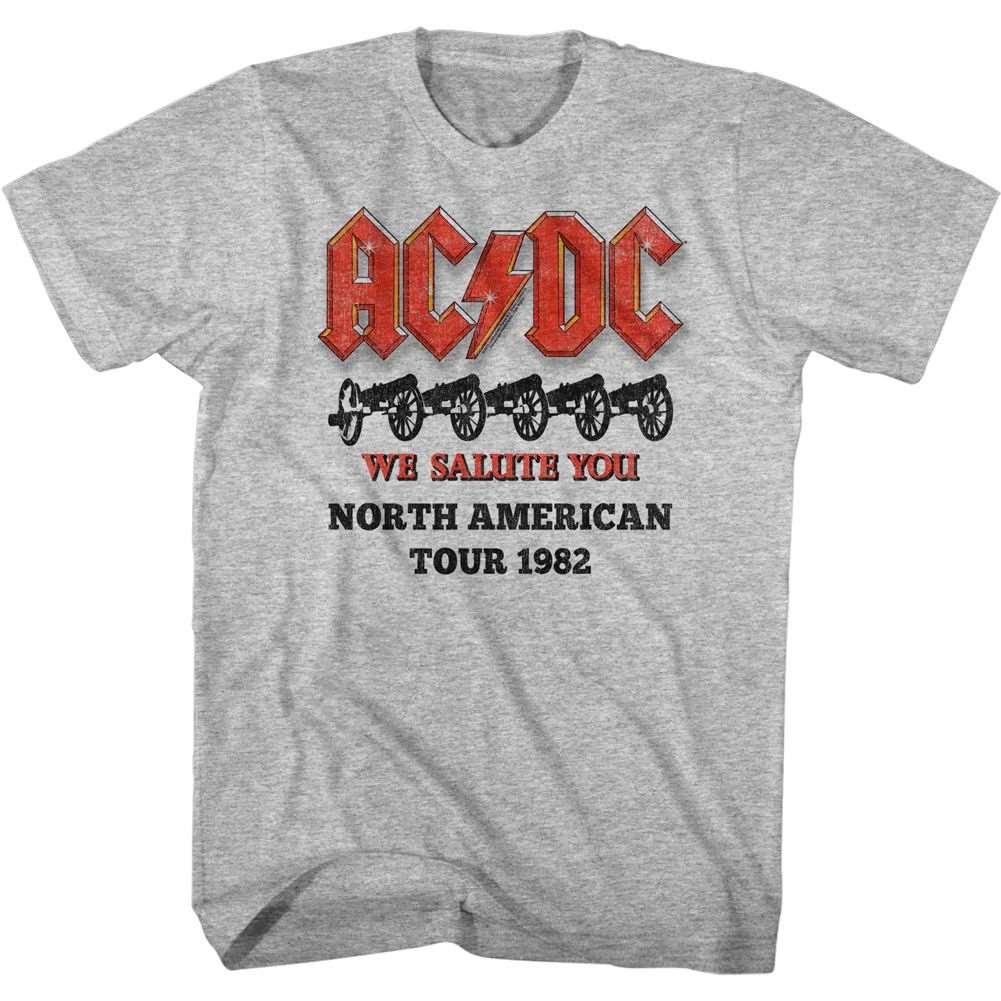 AC/DC Cannons Salute Heather T-Shirt