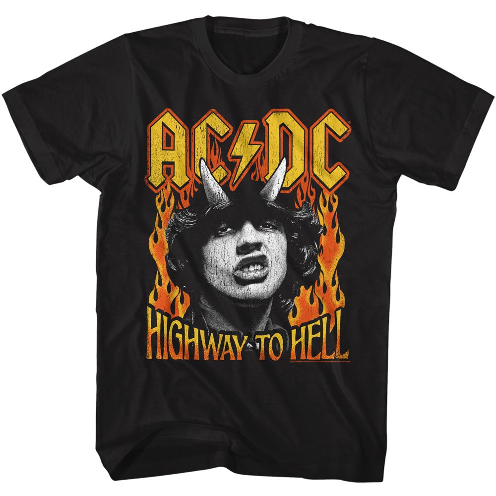 AC/DC Highway To Hell Fire Official T-Shirt