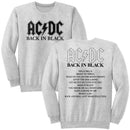 AC/DC BNB Album Official Sweatshirt Sport Gray