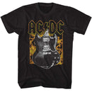 AC/DC Fire And Guitar T-Shirt