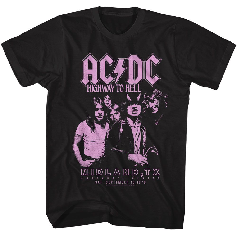 AC/DC Midland Texas HTH Official T-Shirt