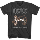 AC/DC We Salute You T-Shirt Small *Sale