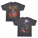AC/DC Rock Or Bust Heavyweight Oversized Official T-Shirt