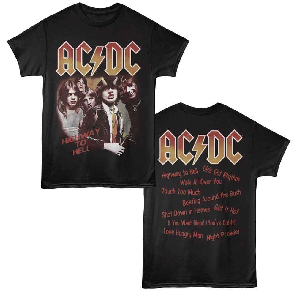 AC/DC Highway Songs Official T-Shirt
