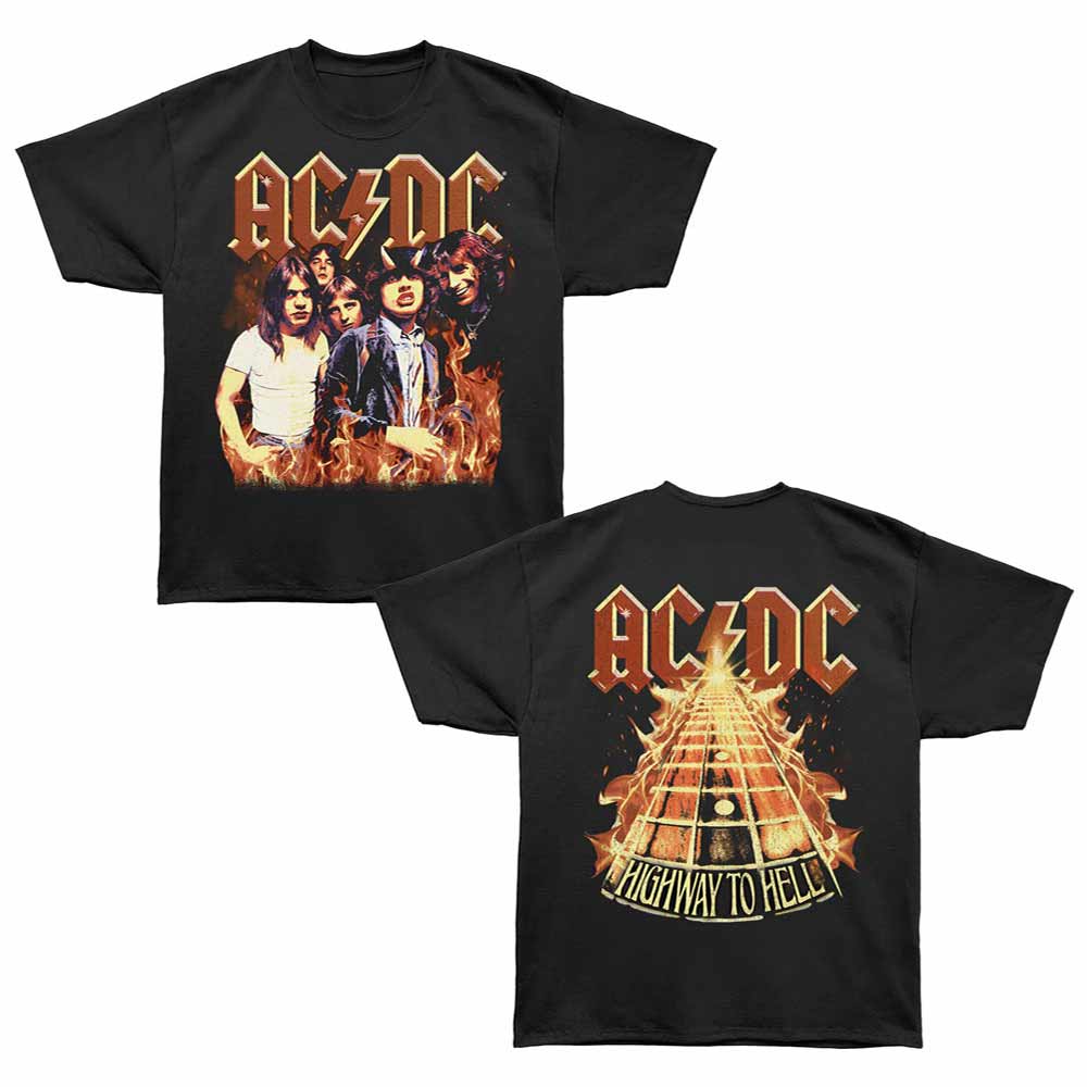AC/DC HTH Road Heavyweight Oversized Official T-Shirt