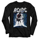AC/DC Angus Guitar Official LS T-shirt