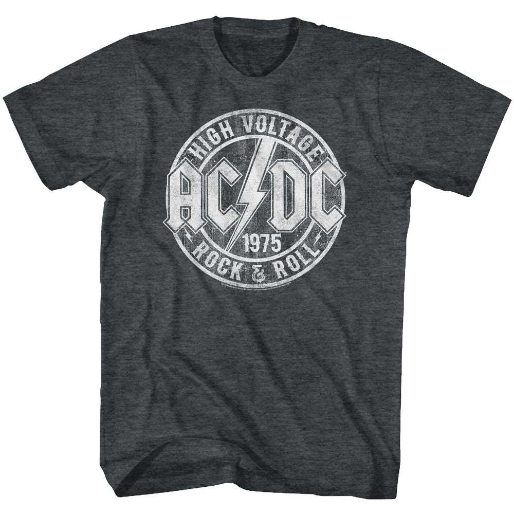 AC/DC High Voltage Rock 'N Roll Black Heather T-Shirt