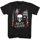 Alice Cooper Hooded Skull Official T-Shirt