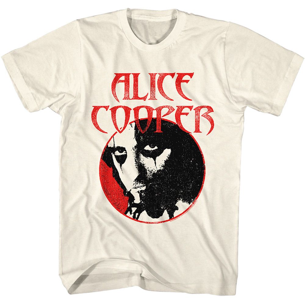 Alice Cooper Circle Face Official T-Shirt