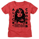 Alice Cooper Cobo Arena 1971 Official Ladies Heather T-Shirt Medium *Sale