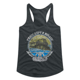 Aerosmith Rollin Official Ladies Racerback Shirt