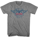 Aerosmith Est. 1973 Boston MA Official Heather T-Shirt