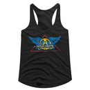 Aerosmith Logo Official Ladies Racerback Shirt