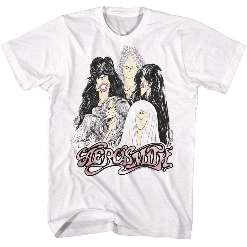 Aerosmith Cartoons Official T-Shirt