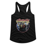 Aerosmith Circle Band Official Ladies Racerback Shirt