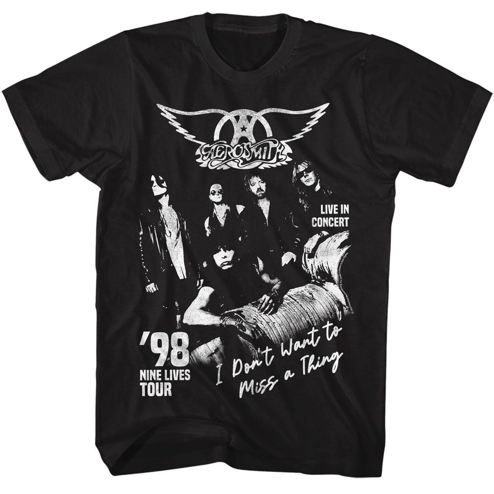 Aerosmith Miss A Thing Official T-Shirt