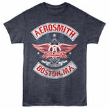 Aerosmith Boston Official Heather T-Shirt