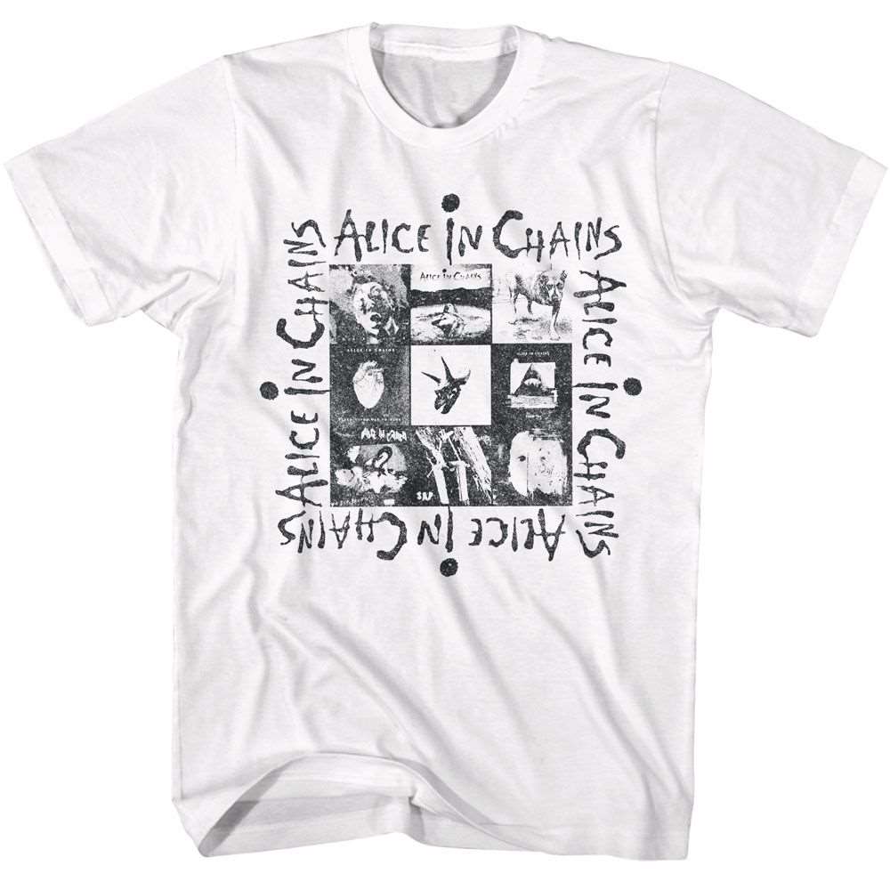 Alice In Chains Multi Album Art Official T-Shirt