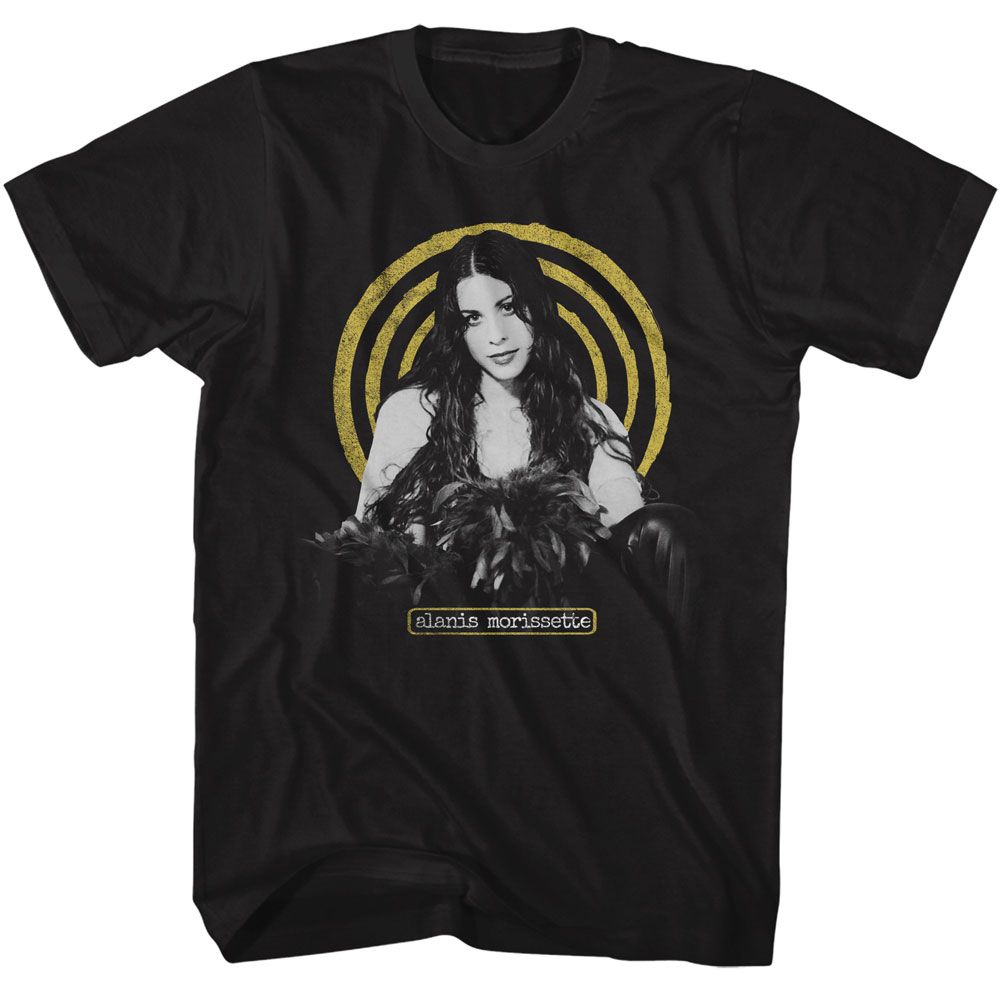 Alanis Morissette Yellow Spiral Official T-Shirt