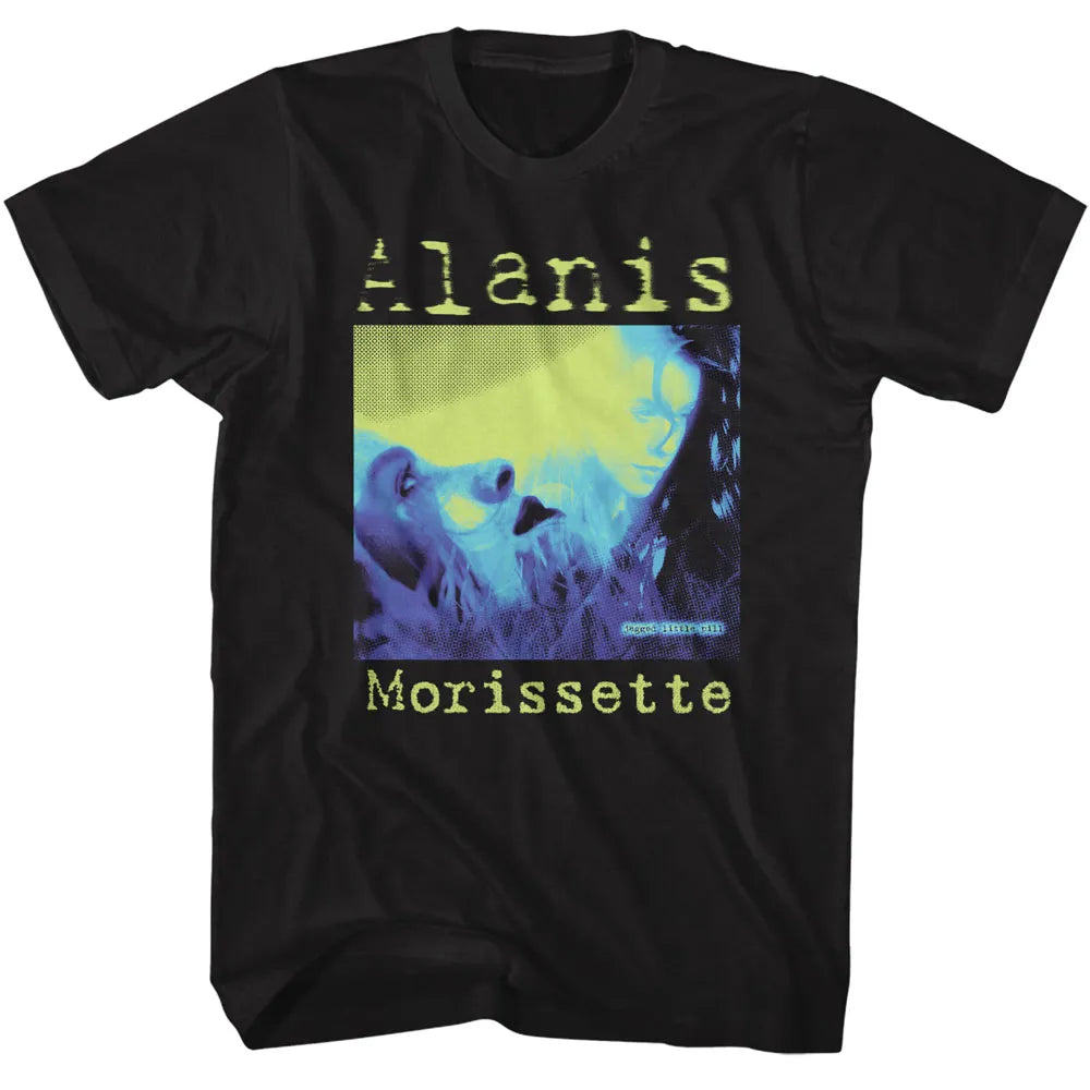 Alanis Morissette Tricolor JLP Album Official T-Shirt Small *Sale