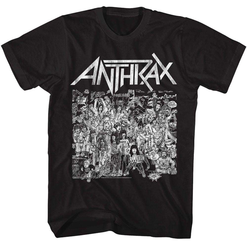 Anthrax No Frills Official T-Shirt