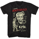 Anthrax Live At Ritz Official T-Shirt Small *Sale