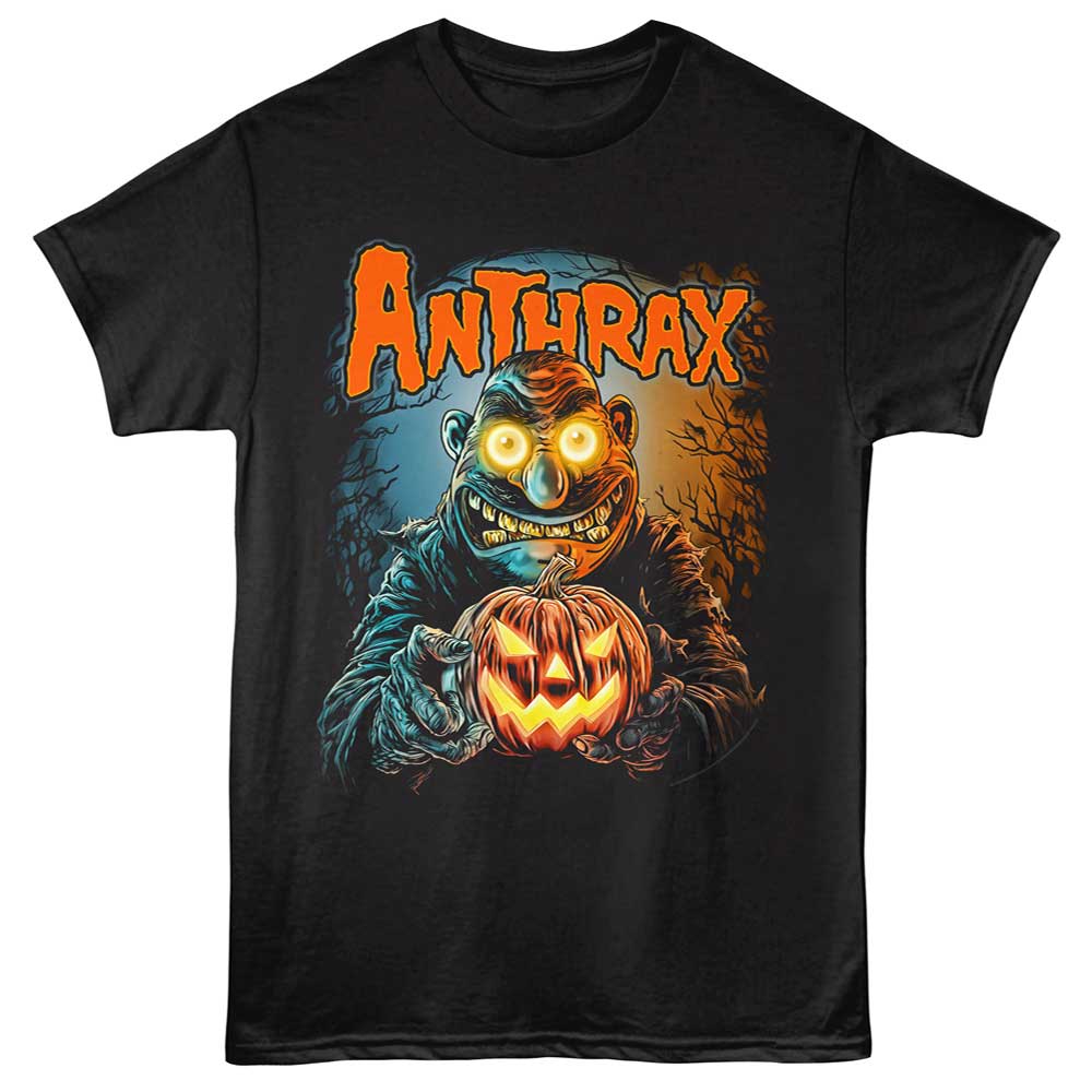 Anthrax Not Man Jack O Lantern Official T-Shirt