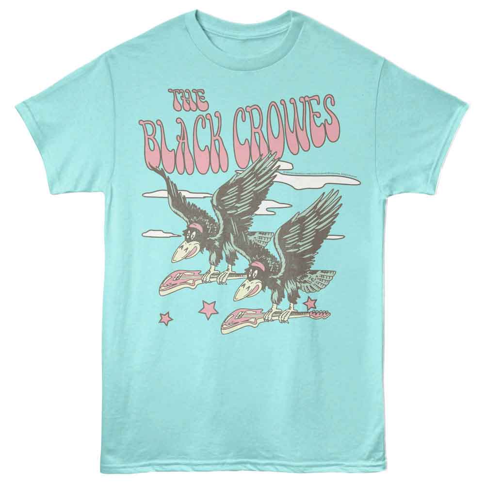 The Black Crowes Faded Double Fly Official Heather T-Shirt