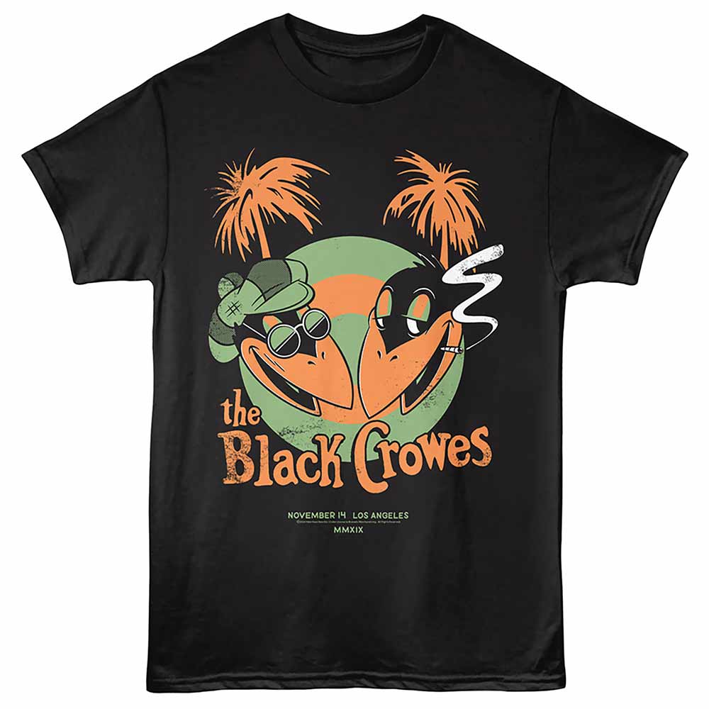The Black Crowes Gig Poster Official T-Shirt