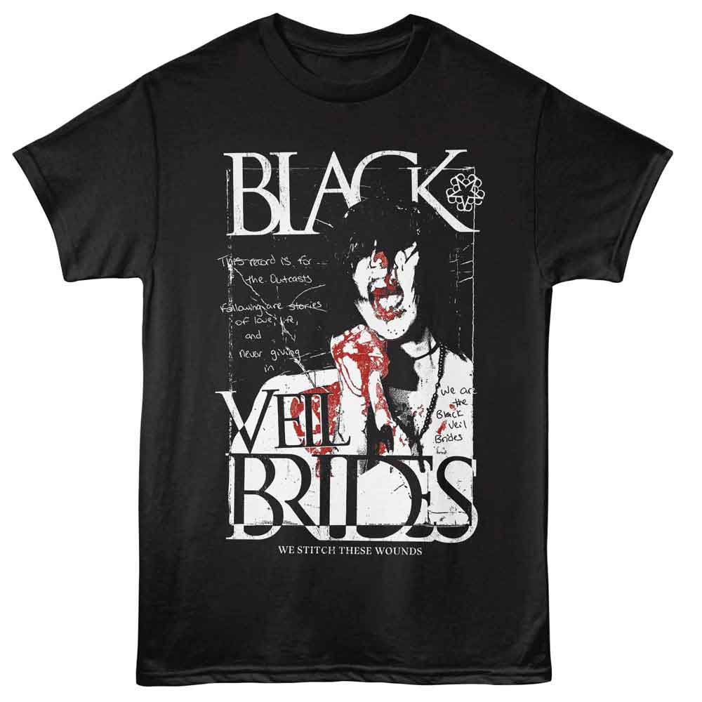 Black Veil Brides Singing Official T-Shirt