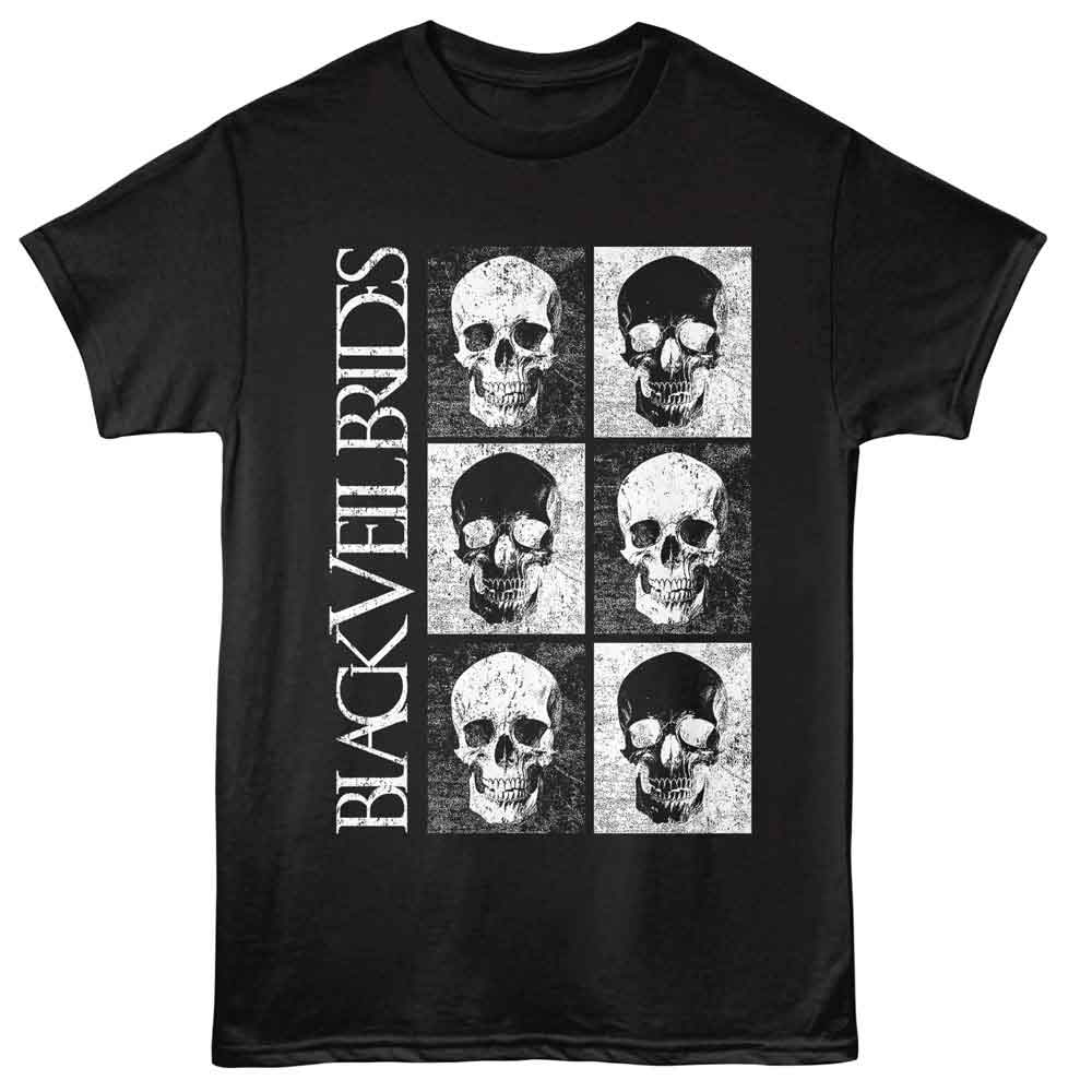 Black Veil Brides Skulls Official T-Shirt