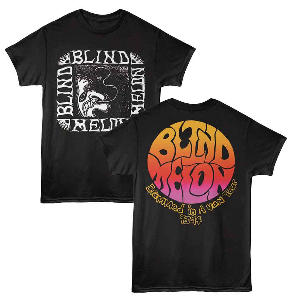Blind Melon Crammed In A Van Tour Official T-Shirt